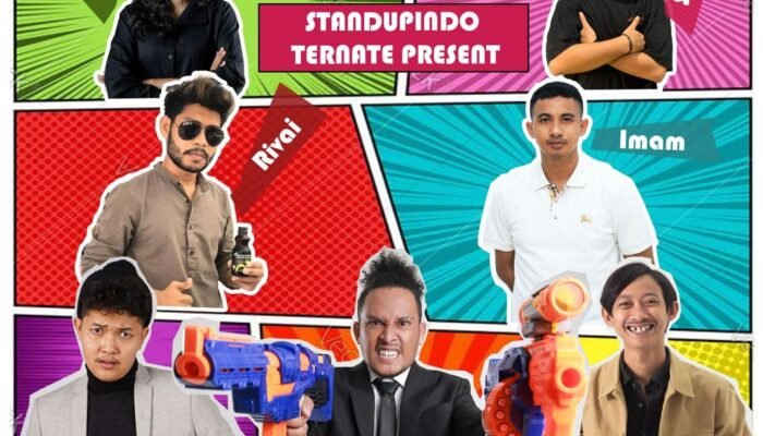 Abdur, Nopek dan Yono Siap Menghibur di Show Komedi Terbesar Kota Ternate