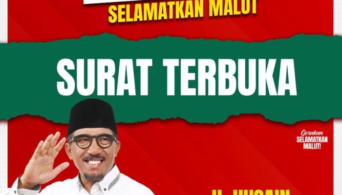 Surat Terbuka Sultan Husain Sjah Untuk Rakyat : Ibarat Rumah, Maluku Utara Belum Kokoh !