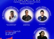 Talk Show Digitalisasi UMKM Di Kampoeng Rameang, Pentingnya Kolaborasi