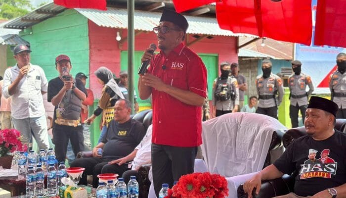 Kampanye Perdana di Morotai, Sultan Tidore Mari Kita Wakafkan Diri Untuk Membangun Malut