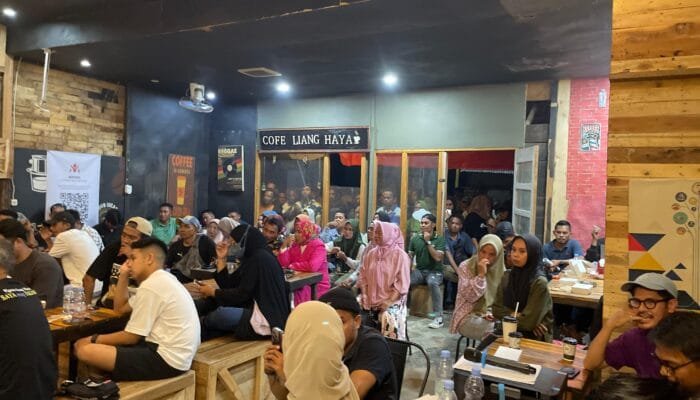 Sashabila Mus Tampil Percaya Diri di Diskusi Ekspedisi Malut Menguji, Pasangan 02 dan 03 Tidak Hadir