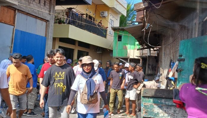 Blusukan di Pasar Bastiong Erwin Umar Siap Tampung Aspirasi Masyarakat