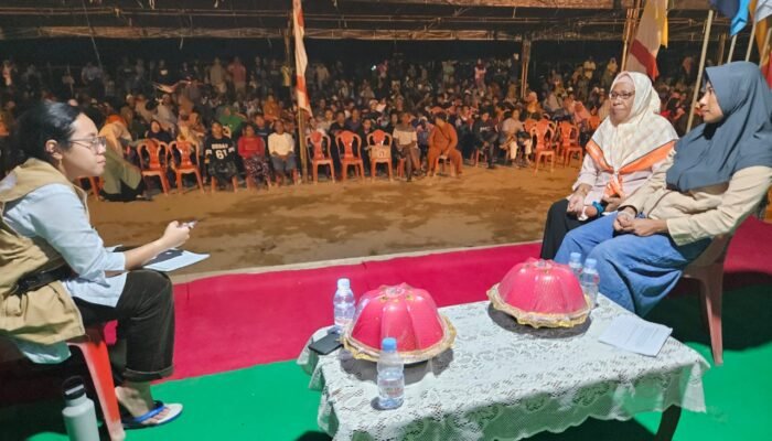 Kembali Kampanye di Desa Tikong, Saya Taliabu Paparkan Tikong Sebagai Pusat Ekonomi