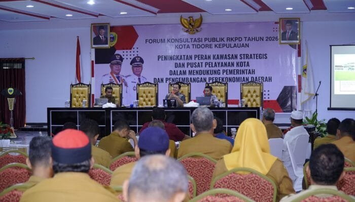 Bapperida Kota Tidore Kepulauan Gelar Forum Konsultasi Publik RKPD Tahun 2026