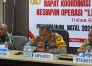Polresta Tidore Gelar Rakor Lintas Sektor Jelang Pengamanan Natal dan Tahun Baru