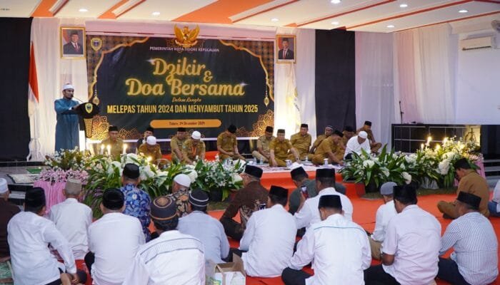 Sambut Tahun Baru 2025, Pemkot Tidore Gelar Dzikir dan Doa Bersama