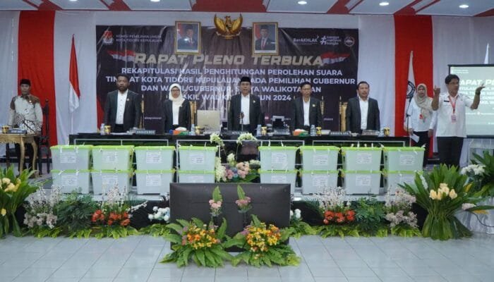 Data KPUD Tidore, MASI AMAN Menang Telak di Semua Kelurahan dan Desa