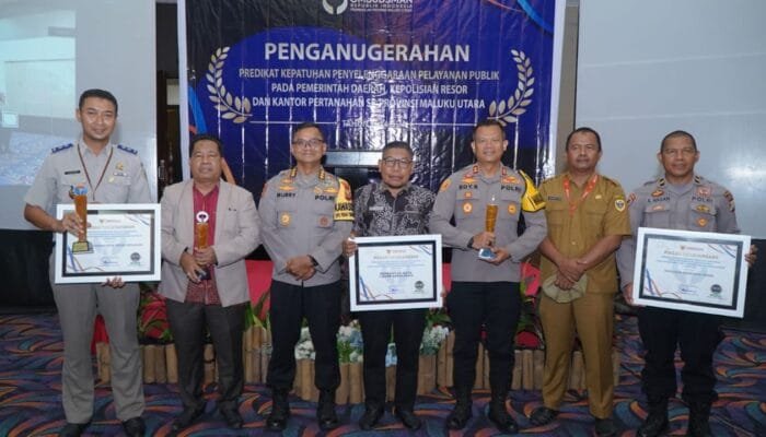 Pemkot Tidore : Kembali Sabet Penghargaan Dari Ombudsman RI, Sebagai Kota Zona Hijau Kualitas Tinggi