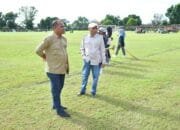 Beri Dukungan Penuh untuk Grand Final EPA Liga 1, Pemkot Tidore Gelar Kerja Bakti di Stadion Marimoi