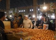 Sidak di Pasar Gosalaha Tidore H-1 Ramadhan, Stok Bapok dan Stabitilas Harga Aman