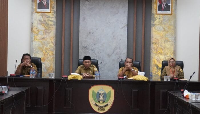 TPID Kota Tidore Kepulauan Ikuti Rakor Pengendalian Inflasi Daerah Secara Daring