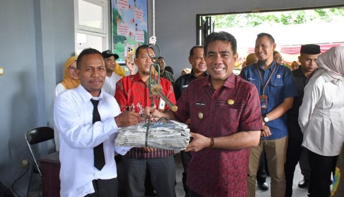 Wawali Tidore Resmikan Gedung Bank Sampah Induk Ino Makumote milik DLH Tidore