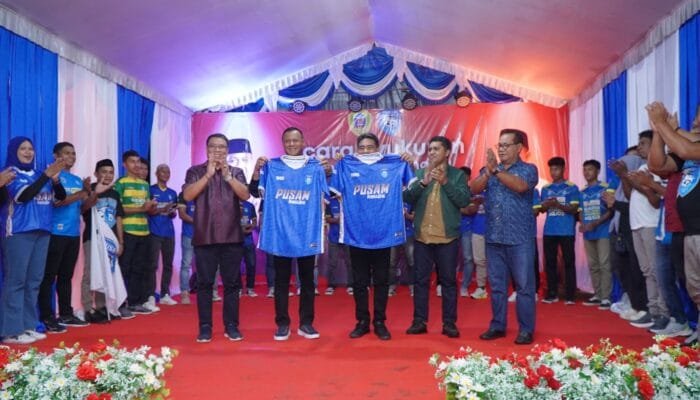 Pusam FC Tomalou Resmi Launching Jersey Baru untuk GOT 2025