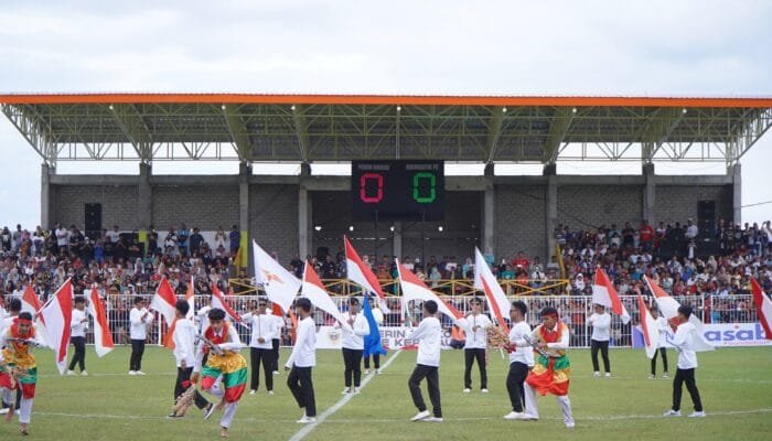 Pembukaan Gurabati Open Turnamen Meriah dengan Penampilan Sanggar Folakatu Art Tidore