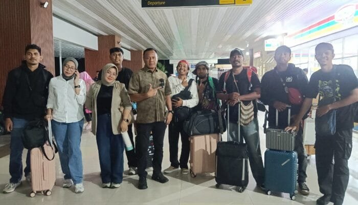 Wali Kota Tidore bersama Delegasi YCC bertolak dari Ternate Menuju Surabaya