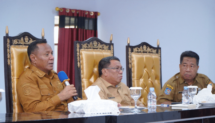 Wali Kota Tidore Pimpin Rapat Evaluasi Berakhirnya Audit BPK atas LKPD Tahun 2024