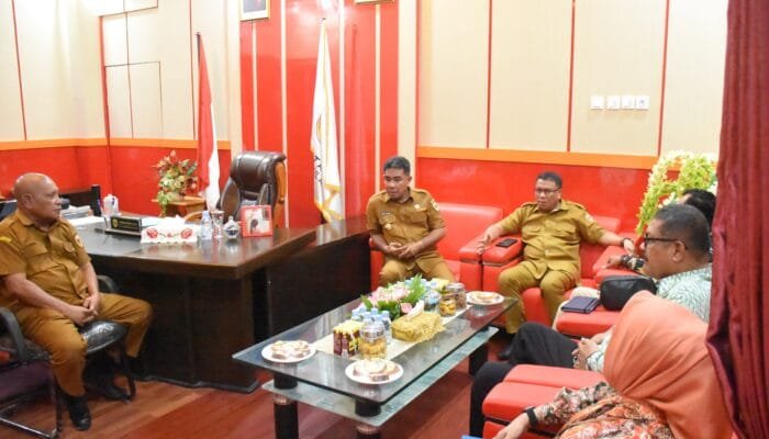 Wakil Wali Kota Tidore Kepulauan Terima Kunjungan Komisaris Utama Bank Maluku Malut