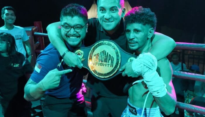 Irman “El Kapita” Teapon Rebut Sabuk Nasional Kardchuek , Kado Special untuk HUT Sula