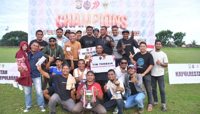 Dibawa kepemimpinan Suratmin Idrus Kwatak Langsung Cetak Prestasi Gemilang di Kapolresta Cup I 2025