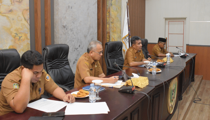 Selaraskan Program Pempus dan Pemda, Wawali Tidore Pimpin Rapat Pembahasan Edaran Mendagri