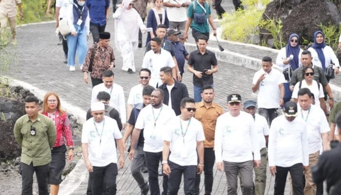 Rangkaian Kegiatan City Sanitation Summit ( CSS ) Resmi dimulai dengan City Tour di Beberapa Lokasi Destinasi Wisata Ternate