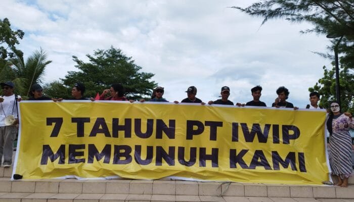 Masuk 7 Tahun Beroperasi Kejahatan PT IWIP dan Kerusakan Lingkungan Semakin Parah