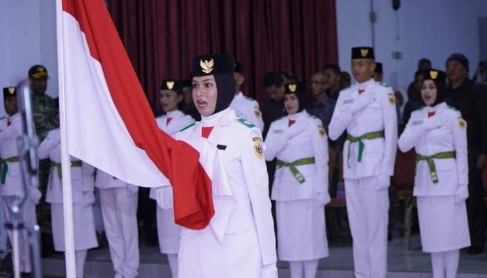 Sebanyak 36 Paskibraka Kota Tidore Resmi dikukuhkan Walikota