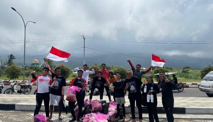 Bersih Lautku, Merdeka Negeriku: Komunitas Selam Tidore Peringati HUT RI ke-80 dengan Aksi Nyata