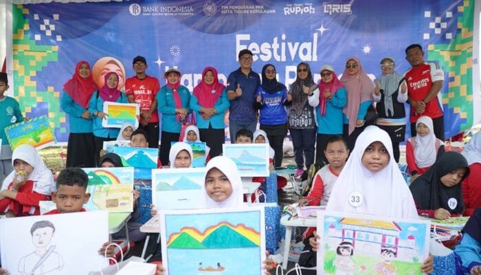 Bank Indonesia Perwakilan Malut Gandeng TP-PKK Tidore Gelar Lomba dan Sosialisasi CBP di Festival Kampoeng Rameang 2025