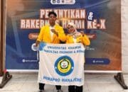 Dua Mahasiswa Manajemen FEB Unkhair Sukses Ikuti Rakernas HMMI ke-X di Kota Makassar