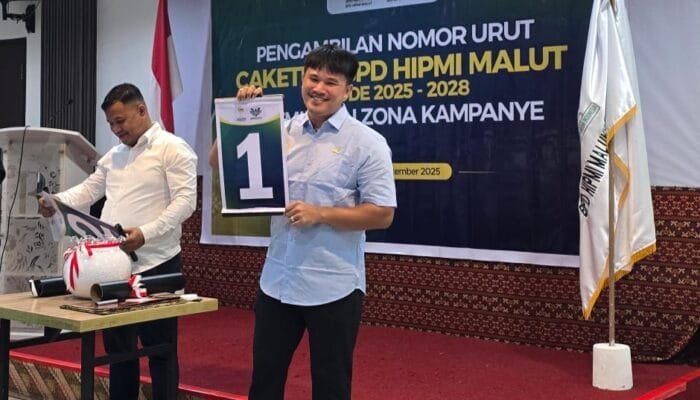 Dapat Nomor Urut 1 Rio C Pawane: Langkah Pertama Menuju HIPMI yang Reformis, Cerdas, dan Progresif