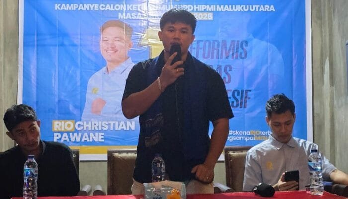 Kampanye Perdana di Halmahera Barat, Rio C. Pawane Usung Hilirisasi Pertanian dan Pariwisata Lokal