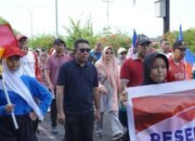 PGRI Kota Tidore Gelar Jalan Santai Peringati Hari Guru Nasional dan HUT PGRI ke-80