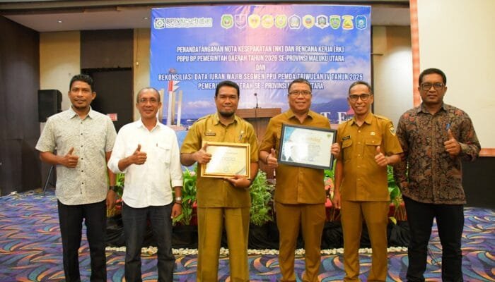 Pemkot Tidore dan BPJS Kesehatan Teken Nota Kesepakatan Tahun 2026