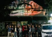 Jejaring Ekraf Malang Gelar Instalasi Cahaya di Eks Toko Roti “Delicious”