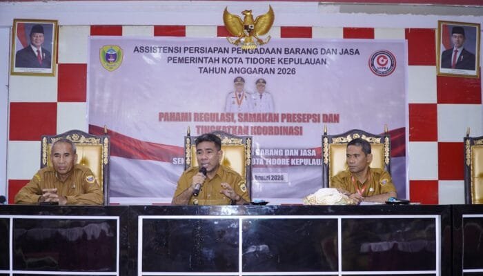 Pemkot Tidore Gelar Asistensi Pengadaan Barang dan Jasa Tahun Anggaran 2026