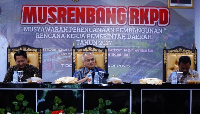 Musrenbang 2027, Wali Kota Tidore Tekankan Perencanaan Responsif dan Berdampak bagi Masyarakat
