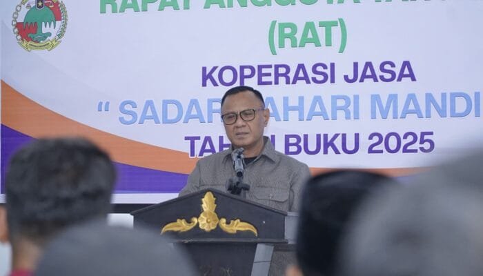 Buka RAT Koperasi Sadar Bahari Mandiri, Wali Kota Tidore Tekankan Profesionalisme dan Keselamatan Penumpang
