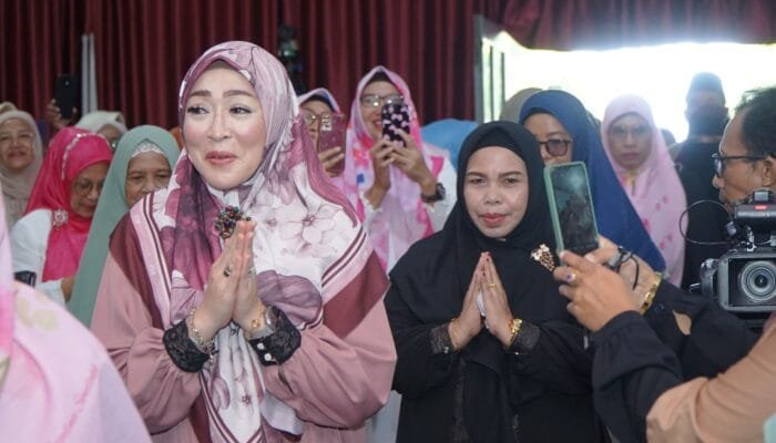 Kehadiran Angelina Sondakh Dalam Safari Dakwah, Semoga menginspirasi para Perempuan Tidore Memperkuat Kualitas diri
