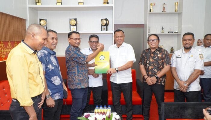 Wali Kota dan Wawali Tidore Terima Kunker Rektor Unkhair