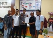 Bos Malut United dan Official Dilaporkan ke Polisi Akibat Intimidasi Wartawan Saat Peliputan di (GKR).