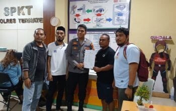 Bos Malut United dan Official Dilaporkan ke Polisi Akibat Intimidasi Wartawan Saat Peliputan di (GKR).