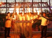 Prosesi Sora Guto, Wagub Malut Buka Secara Resmi Festival Ela-Ela 2026.