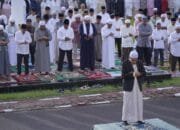 Pusatkan Sholat Ied 1447 H di Halaman Kantor Walikota Tidore Berlangsung Khidmat