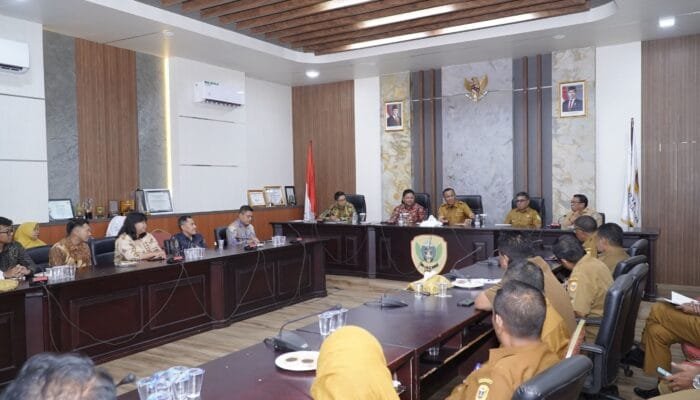 Pemkot Tidore Terima Kunjungan Tim BPK Perwakilan Malut Dalam Rangka Pemeriksaan Terinci LKPD 2025