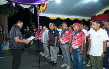 Wali Kota Tidore Resmi Lantik Pengurus PORDI, Buka Turnamen Domino AE Tong Coffee Cup 2026