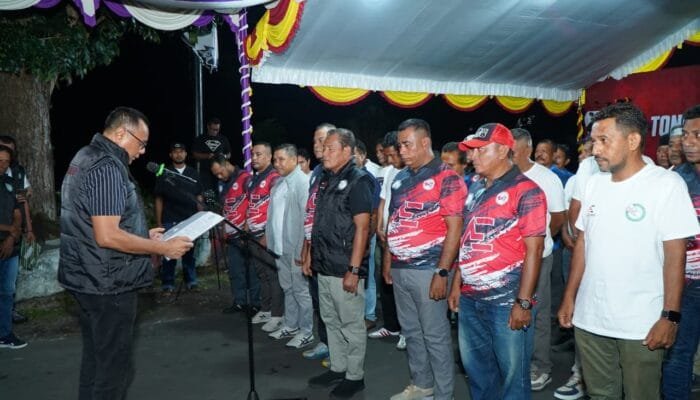 Wali Kota Tidore Resmi Lantik Pengurus PORDI, Buka Turnamen Domino AE Tong Coffee Cup 2026