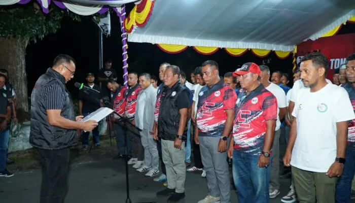 Wali Kota Tidore Resmi Lantik Pengurus PORDI, Buka Turnamen Domino AE Tong Coffee Cup 2026