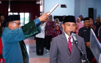 Abubakar Nurdin Resmi diLantik Sebagai Direktur Perusda Air Minum Ake Mayora Kota Tidore Kepulauan