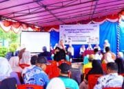 TP PKK Tidore Hadiri Edukasi CBP Rupiah BI Malut di Desa Ampera